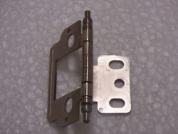 Inset With Minaret Finial Sterling Silver Open Hinge