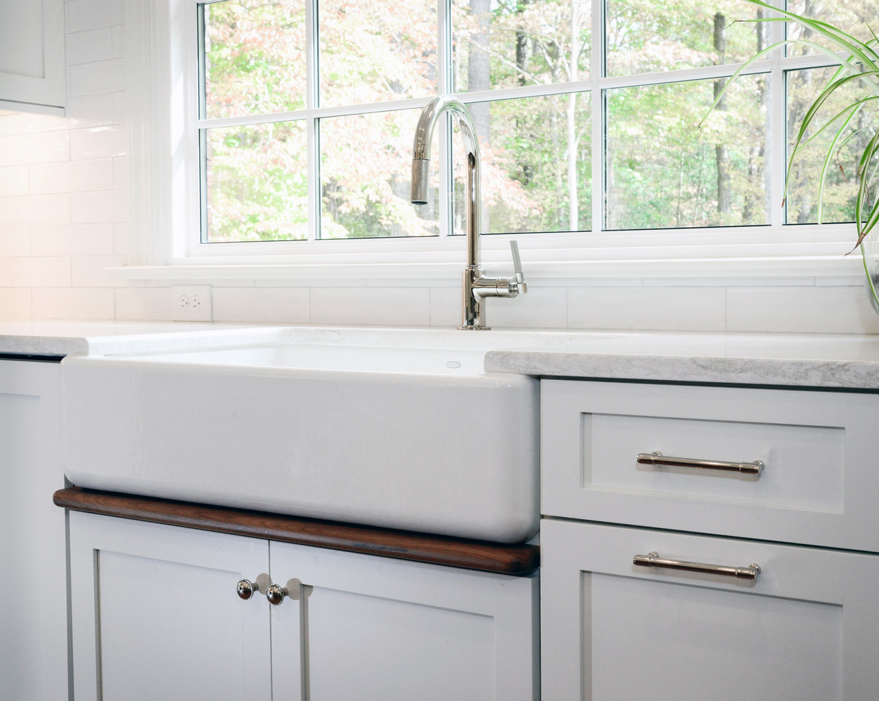 Wonderful Maple and Walnut Kitchen Brighton